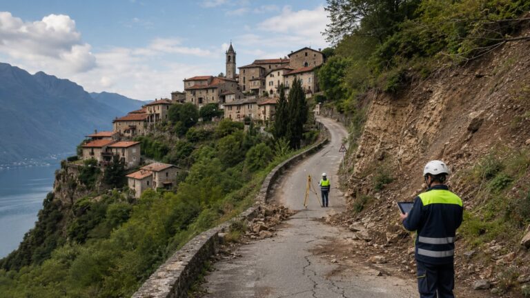 Il monitoraggio satellitare delle frane nei piccoli comuni italiani